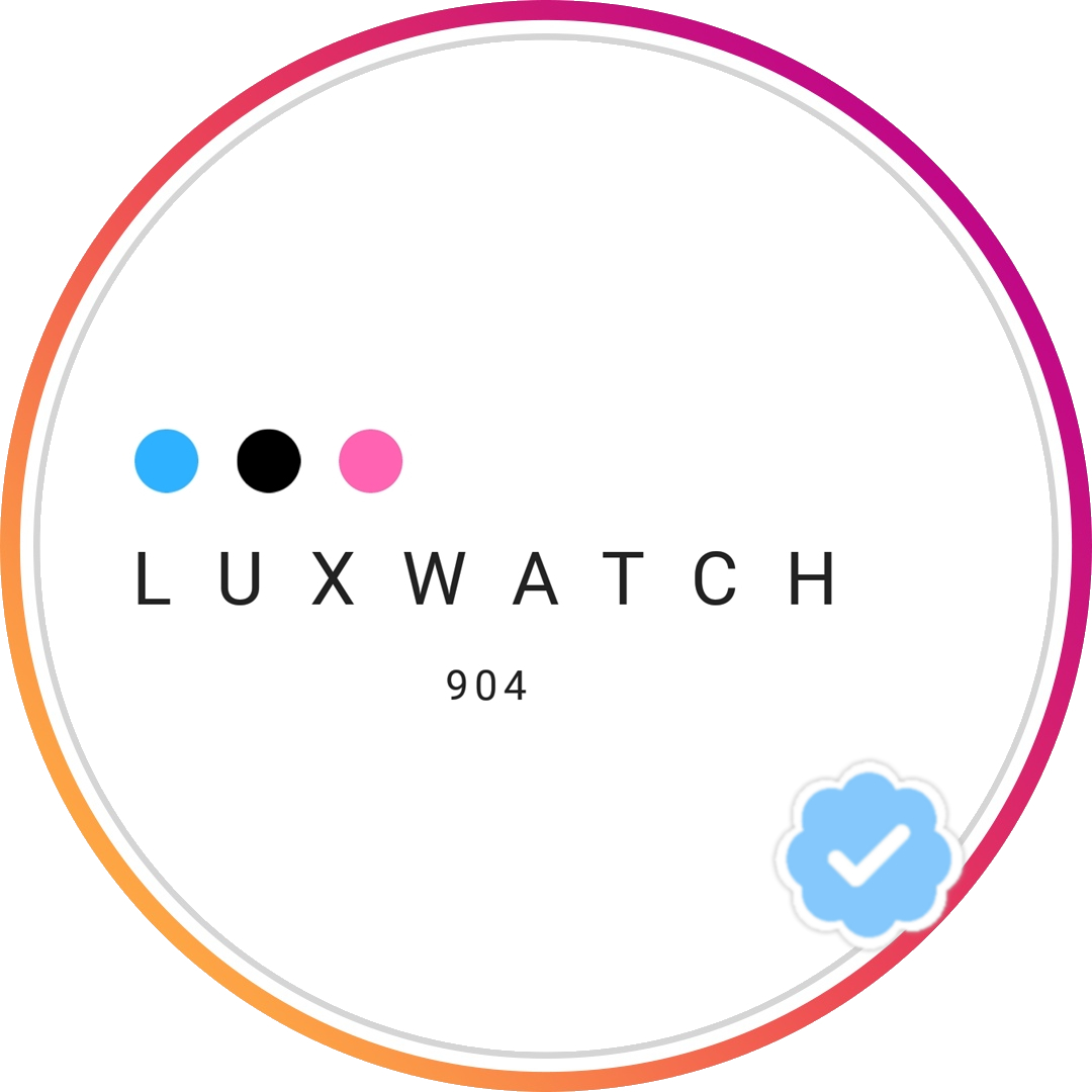Luxwatch904 luxury watch and 18k jewellery brand logo